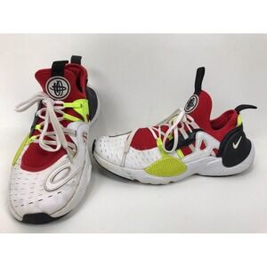 Nike Boys Huarache EDGE AQ2431-100 White Running‎ Shoes Youth Size 5.5Y Sneakers